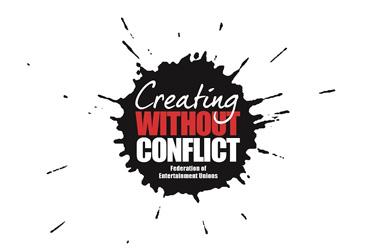 Creating without conflict - logo